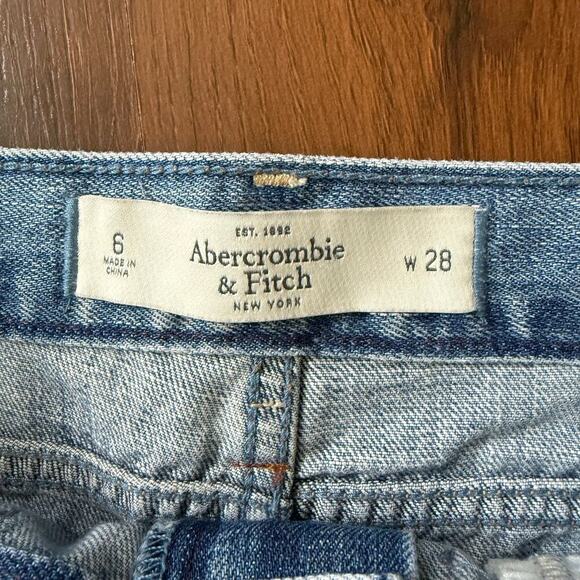 Abercrombie & Fitch Y2K Rhinestone Beaded Mini Shorts Festival Boho Sz 6/28 - Picture 5 of 5